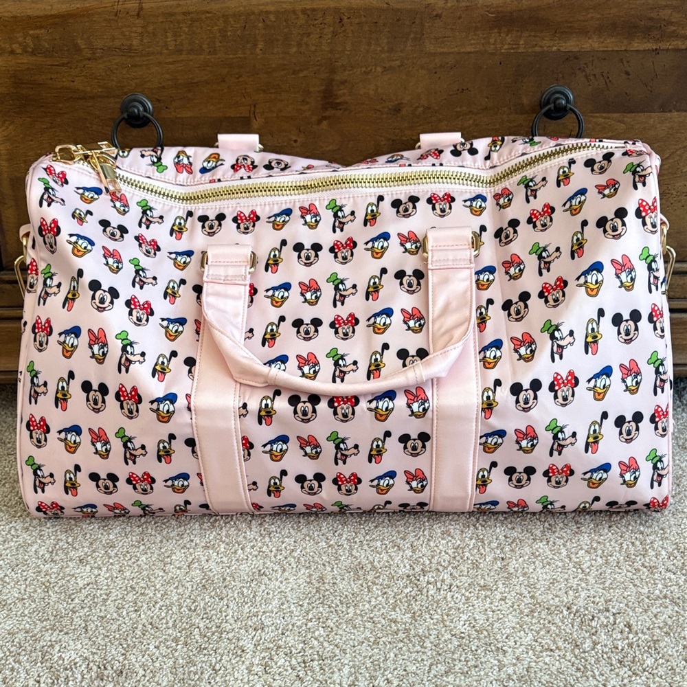 Pink Disney Character Duffel Bag